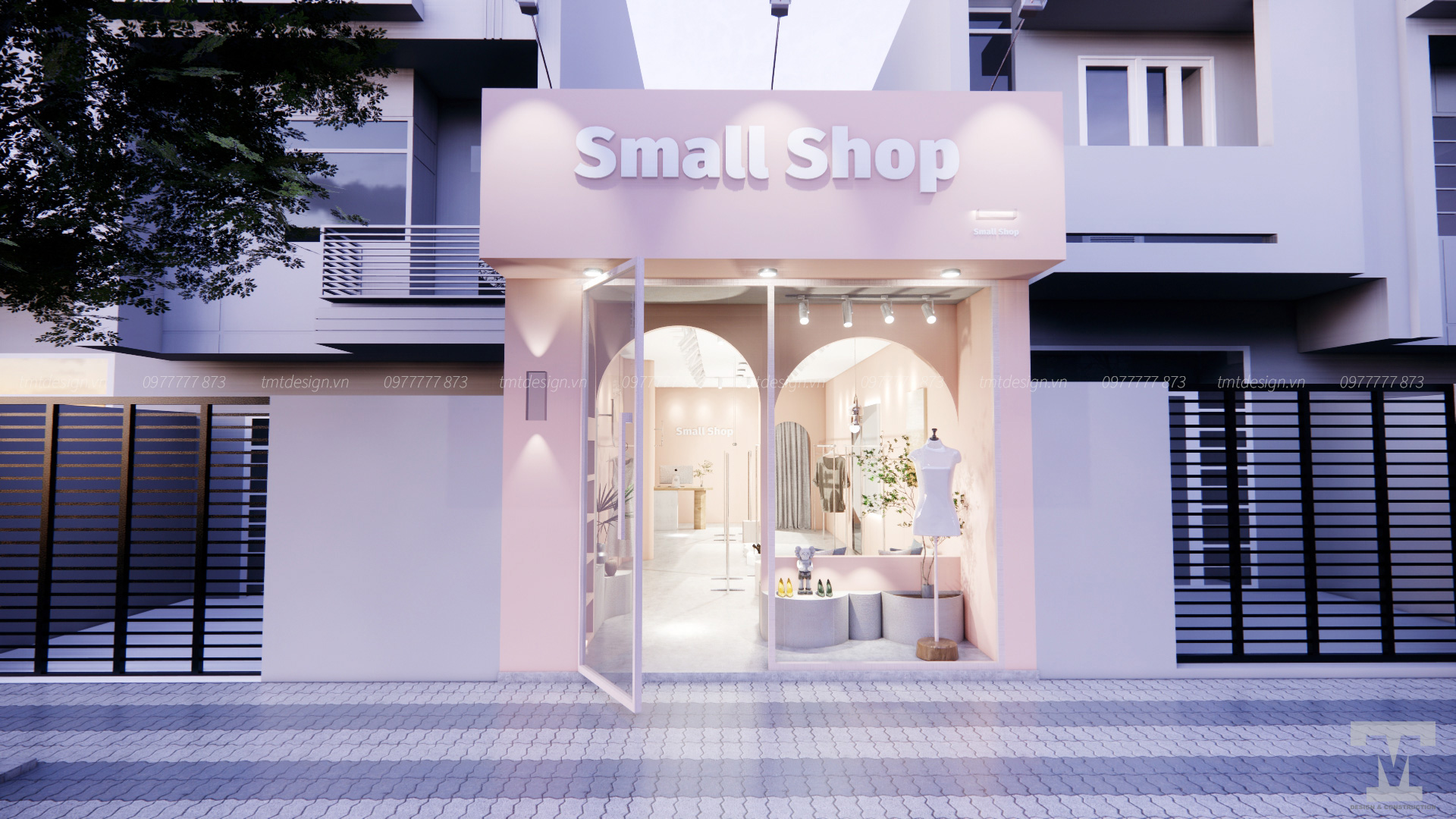 Dự Án Thiết Kế Thi Công Small Shop